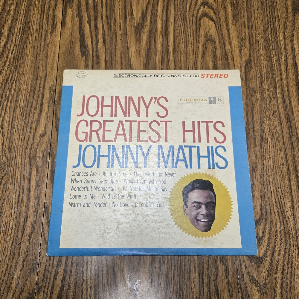 Johnny's Greatest Hits. Johnny Mathis, Columbia Records.